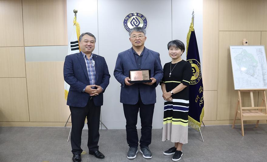 한국교통기술사협회 전현직 회장 방문 